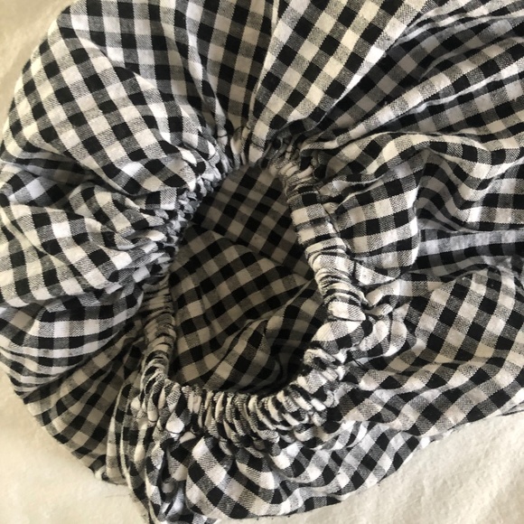 Club Monaco Riston Gingham Wrap Blouse - Picture 6 of 7